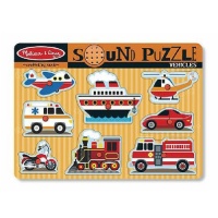 Melissa & Doug Vehicles Sound Puzzle Melissa & Doug Vehicles Sound Puzzle
