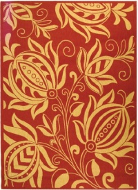 Safavieh CY2961-3707 Courtyard Collection Antigua 7-Feet 10-Inch Square Indoor/Outdoor Square Area Rug, Red and Natural Safavieh CY2961-3707 Courtyard Collection Antigua 7-Feet 10-Inch Square Indoor/Outdoor Square Area Rug, Red and Natural