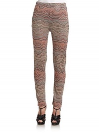 THE LOOKAllover zigzag knit printElastic waistTHE FITInseam, about 38THE MATERIAL90% acrylic/10% woolCARE & ORIGINHand washImportedModel shown is 5'10½ (179cm) wearing US size 4. THE LOOKAllover zigzag knit printElastic waistTHE FITInseam, about 38THE MATERIAL90% acrylic/10% woolCARE & ORIGINHand washImportedModel shown is 5'10½ (179cm) wearing US size 4.