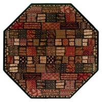 Couristan 0715/4991 Everest Cairo/Midnight 7-Feet 10-Inch Octagon Rug Couristan 0715/4991 Everest Cairo/Midnight 7-Feet 10-Inch Octagon Rug