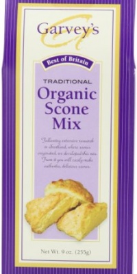 Garvey's Organic Traditional Scone Mix, 9-Ounce Boxes (Pack of 6) Garvey's Organic Traditional Scone Mix, 9-Ounce Boxes (Pack of 6)