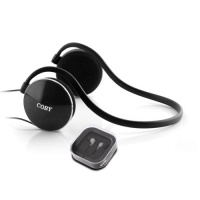 Coby CV232BLK Sports Double Play 2-In-1 Combo Active Style Headphones, Black Coby CV232BLK Sports Double Play 2-In-1 Combo Active Style Headphones, Black