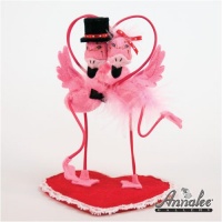 Annalee 2009 Flamingos in Love Dolls Annalee 2009 Flamingos in Love Dolls