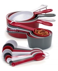 The definitive collection of measuring spoons and cups, this set from Progressive helps you reach new levels of precision in your kitchen. Lifetime warranty. The definitive collection of measuring spoons and cups, this set from Progressive helps you reach new levels of precision in your kitchen. Lifetime warranty.