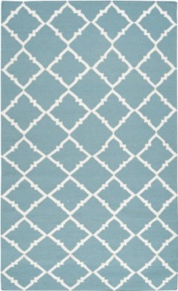 3'6 x 5'6 Rectangular Surya Area Rug FT221-3656 Teal Green/Winter White Color Handmade in India Frontier Collection 3'6 x 5'6 Rectangular Surya Area Rug FT221-3656 Teal Green/Winter White Color Handmade in India Frontier Collection