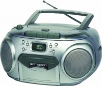 Emerson PD6548SL Portable Radio CD Player with Cassette Recorder Emerson PD6548SL Portable Radio CD Player with Cassette Recorder