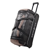 Samsonite Luggage Andante Drop Bottom Wheeled Duffel, Black/Grey, 28 Inch Samsonite Luggage Andante Drop Bottom Wheeled Duffel, Black/Grey, 28 Inch