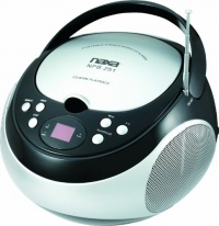 NAXA Electronics NPB-251BK Portable CD Player with AM/FM Stereo Radio NAXA Electronics NPB-251BK Portable CD Player with AM/FM Stereo Radio