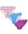 Calvin Klein 3-Pack Patterned Bikini Underwear (Sizes 7 - 16)