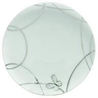 Waterford Lismore Butterfly Bread and Butter, Coupe, 6-Inch Waterford Lismore Butterfly Bread and Butter, Coupe, 6-Inch