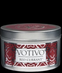Votivo Holiday Travel Tin Candle Red Currant - 3.8 Oz Votivo Holiday Travel Tin Candle Red Currant - 3.8 Oz