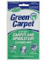 Nutek Green Carpet and Upholstery Cleaning  Wipes- BET-0040, Pack of 12