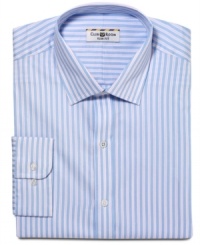 Your standby. This striped dress shirt from Club Room is the classic you'll keep reaching for. Your standby. This striped dress shirt from Club Room is the classic you'll keep reaching for.