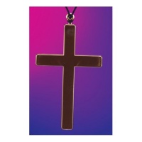 Plastic Monk Cross Adult Accessory Plastic Monk Cross Adult Accessory