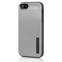 Incipio Dual Pro Shine for iPhone 5 - Retail Packaging - Titanium Silver / Obsidian Black Incipio Dual Pro Shine for iPhone 5 - Retail Packaging - Titanium Silver / Obsidian Black