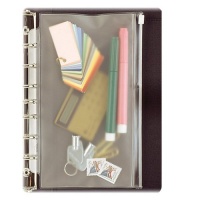 Day-Timer Vinyl Zip Pouch, Desk Size, 5.5 x 8.5 Inches, Clear (D87219B) Day-Timer Vinyl Zip Pouch, Desk Size, 5.5 x 8.5 Inches, Clear (D87219B)