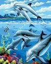 Royal & Langnickel Painting by Numbers Junior Small Art Activity Kit, Dolphins