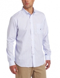 Nautica Men's Long Sleeve Stripe Woven Nautica Men's Long Sleeve Stripe Woven