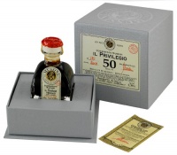 Mussini 50 Year Balsamic Vinegar, Il Privilegio, 2.39 Ounce Glass Bottle