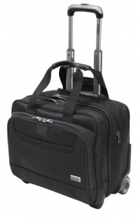 Ricardo Beverly Hills Bel Aire 16 Inch Rolling Business Brief Case, Black, 13 X 16 X 8.25