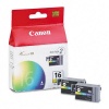 Canon® BCI16 - INKCART,BCI16,2/PK,COLOR