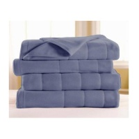Sunbeam SlumberRest Quilted Luxury Heated Blanket Full Size Lagoon Blue Sunbeam SlumberRest Quilted Luxury Heated Blanket Full Size Lagoon Blue