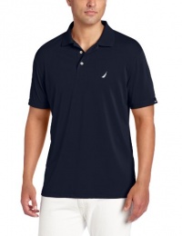 Nautica Men's Tech Pique Solid Polo Nautica Men's Tech Pique Solid Polo