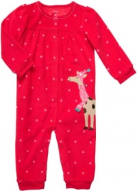 Carter's Infant Long Sleeve One Piece Coverall - Multicolor-3 Months Carter's Infant Long Sleeve One Piece Coverall - Multicolor-3 Months