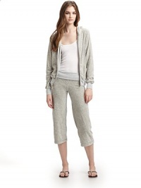 THE LOOKHoodie Front zip closure with decorative pull Long sleeves with elastic, ribbed cuffs Split kangaroo pocket Ribbed elastic hemTHE FITContemporary fit About 22 ½ from shoulder to hemTHE MATERIAL80% cotton/20% polyesterCARE & ORIGINMachine wash Made in USA THE LOOKHoodie Front zip closure with decorative pull Long sleeves with elastic, ribbed cuffs Split kangaroo pocket Ribbed elastic hemTHE FITContemporary fit About 22 ½ from shoulder to hemTHE MATERIAL80% cotton/20% polyesterCARE & ORIGINMachine wash Made in USA