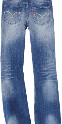 Levi's Girls 7-16 Regs 5524 Skinny Flare Jean, Athena, 8