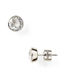MICHAEL Michael Kors' faceted silver studs add a subtle shot of sparkle. Make these earrings do double duty and wear them when your to-do list calls for A.M. to P.M. perfection. MICHAEL Michael Kors' faceted silver studs add a subtle shot of sparkle. Make these earrings do double duty and wear them when your to-do list calls for A.M. to P.M. perfection.
