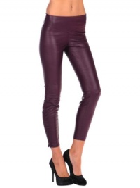Blank NYC Womens Vegan Leather Legging - Plum - 31 Blank NYC Womens Vegan Leather Legging - Plum - 31