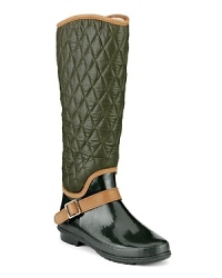 Rain, rain, come and stay. We want to splash around in these quilted rain boots, finished with a chic strap. By Sperry Top-Sider. Rain, rain, come and stay. We want to splash around in these quilted rain boots, finished with a chic strap. By Sperry Top-Sider.