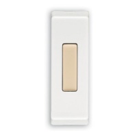 Heath Zenith SL-6290-A Wireless Battery Operated Push Button, White Heath Zenith SL-6290-A Wireless Battery Operated Push Button, White