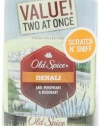 Old Spice Fresh Collection Invisible Solid Denali Scent Men's Anti-Perspirant & Deodorant Twin Pack 5.2 Oz
