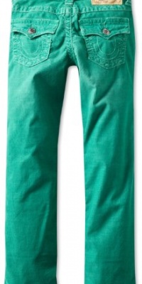 True Religion Boys 2-7 Jack Slim Fit Light Weight Overdye Cord, Kelly Green, 3 True Religion Boys 2-7 Jack Slim Fit Light Weight Overdye Cord, Kelly Green, 3