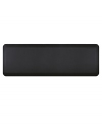 Take a stand for comfort. Anti-fatigue mats bring well-being into your home or workspace, relieving the back, legs and feet by re-balancing body weight. Unrivaled construction guarantees consistent bounce back even where the most frequent traffic occurs, so rest easy on a mat that keeps you comfortable throughout the days... and years! 7-year warranty.