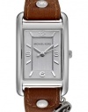 Michael Kors Women's MK2165 Leather Rectangle Charm Watch