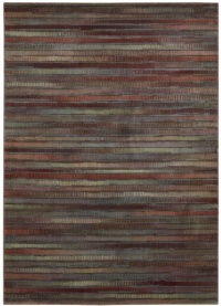 Nourison Interpretations Multicolor Stripe 5.3-Feet by 7-1/2-Feet Polyacrylic Area Rug Nourison Interpretations Multicolor Stripe 5.3-Feet by 7-1/2-Feet Polyacrylic Area Rug