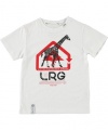 LRG Pentagon T-Shirt (Sizes 2T - 4T) - white, 3t