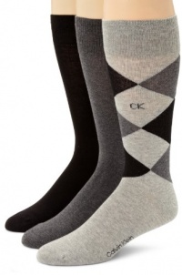 Calvin Klein Men's 3 Pack Diamond Socks Calvin Klein Men's 3 Pack Diamond Socks