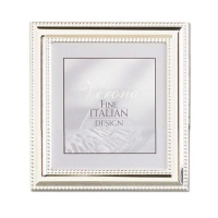 Lawrence Frames Metal Picture Frame Silver-Plate with Delicate Beading, 5 by 5-Inch Lawrence Frames Metal Picture Frame Silver-Plate with Delicate Beading, 5 by 5-Inch