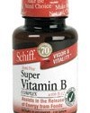 Schiff Super Vitamin B Complex with B-12 Tablets, 120-Count