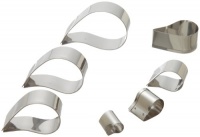 Ateco Plain Comma Cutter Set Ateco Plain Comma Cutter Set