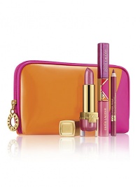 Be a Modern Artist. Master the art of the perfect lip with chic pink shades of Candy, Shocking Pink, Raspberry Pop and Fuchsia. This gift collection includes a modern, color-block case with Pure Color Lipstick in Full-Size, Pure Color Gloss and Double Wear Lip Pencil. Be a Modern Artist. Master the art of the perfect lip with chic pink shades of Candy, Shocking Pink, Raspberry Pop and Fuchsia. This gift collection includes a modern, color-block case with Pure Color Lipstick in Full-Size, Pure Color Gloss and Double Wear Lip Pencil.