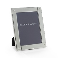 Handsome frame designed with overlapping bars held together with tonal screws, creating a beautiful display for a treasured photo. Handsome frame designed with overlapping bars held together with tonal screws, creating a beautiful display for a treasured photo.