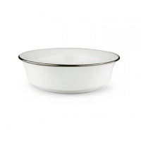 Lenox Solitaire White Large Serving Bowl Lenox Solitaire White Large Serving Bowl