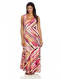 Calvin Klein Women's Plus-Size Bias Printed Maxi Calvin Klein Women's Plus-Size Bias Printed Maxi