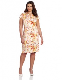 Calvin Klein Women's Plus-Size Cap Sleeved Dress Calvin Klein Women's Plus-Size Cap Sleeved Dress