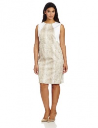 Calvin Klein Women's Plus-Size Seamed Sheath Dress Calvin Klein Women's Plus-Size Seamed Sheath Dress